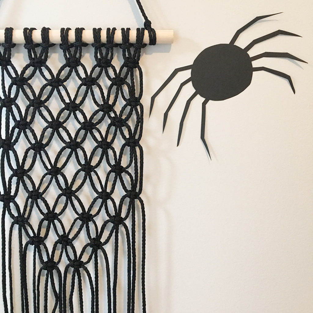 DIY: Spooky Macrame Wall Hanging – Brooklyn Craft Company