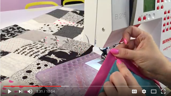 DIY Video: Quilt Binding on a Machine!