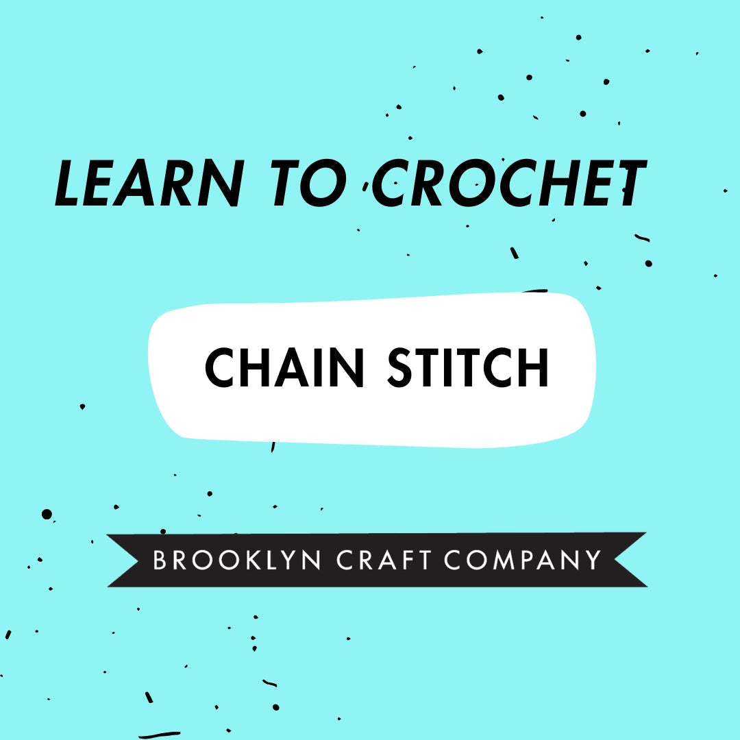video series chain stitch title card