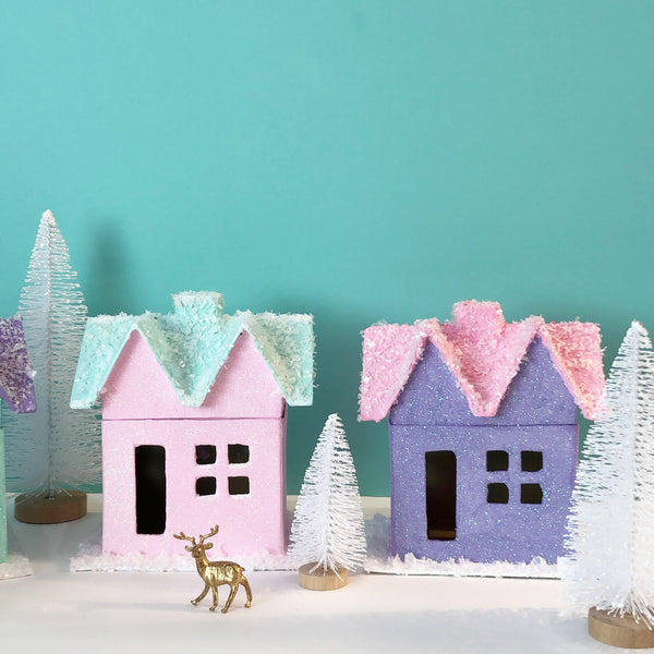 How To: Make A Glitter House