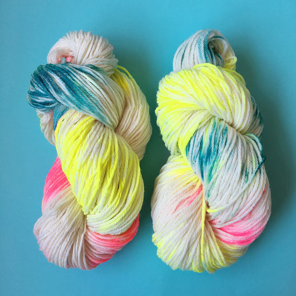 DIY: Dye Your Own Speckle Yarn
