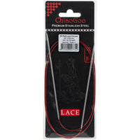 ChiaoGoo Red Lace 40" Circular Knitting Needles Tools Brooklyn Craft Company US Size 1