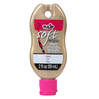 Tulip Soft Matte Fabric Paint - 2oz Paint Tulip Metallic Gold