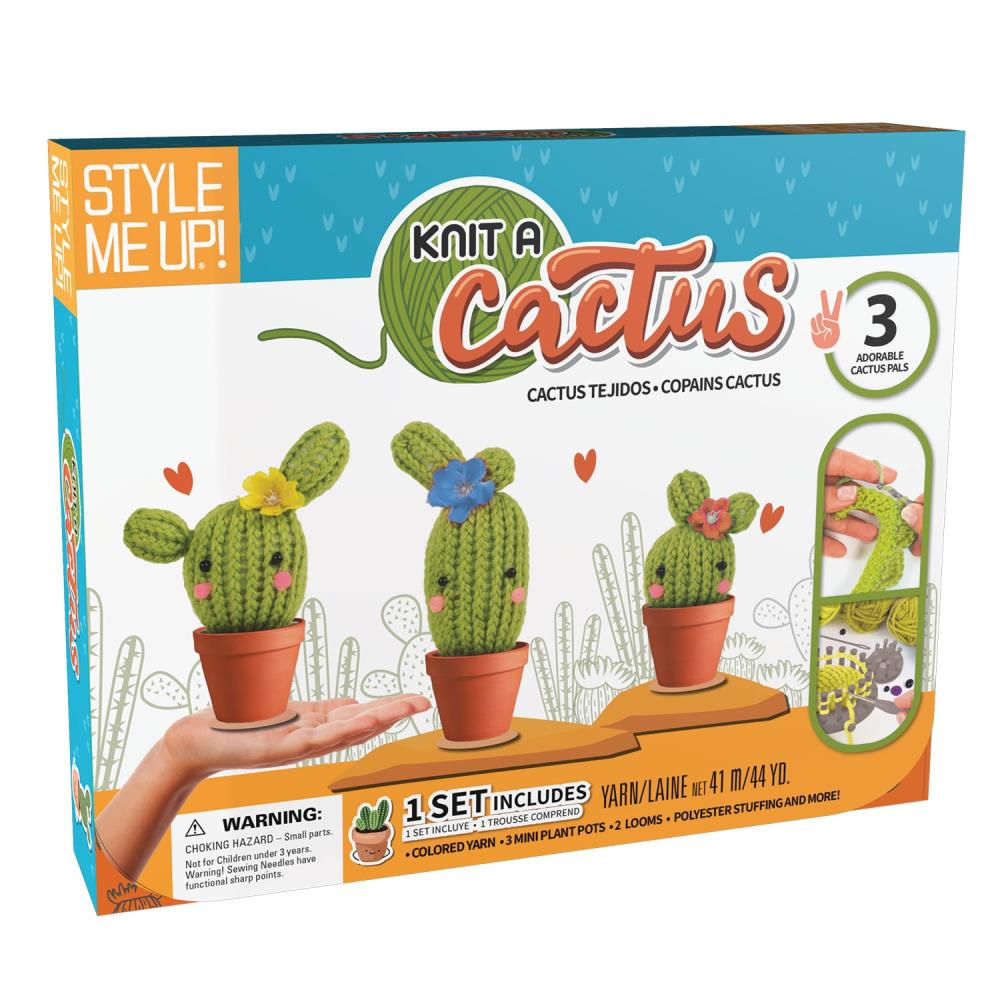 Deluxe Cactus Loom Knitting Kit – Brooklyn Craft Company