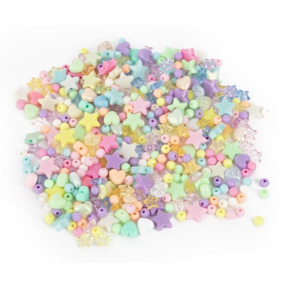 Pastel Heart Bead Tub