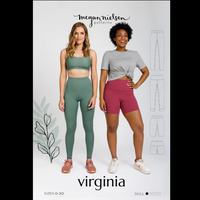 Virginia Leggings & Bike Shorts Pattern (Sizes 00-20) Pattern Megan Nielsen Patterns