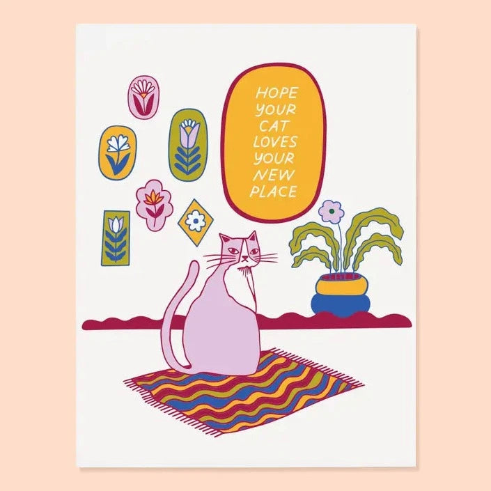 Cat Home Card Greeting Cards The Good Twin