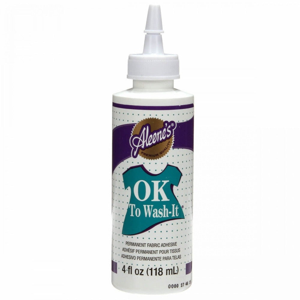 Aleene's "Ok to Wash It" Fabric Glue Adhesives Aleene's