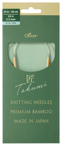 Clover Pro 24" Circular Knitting Needles Clover #4