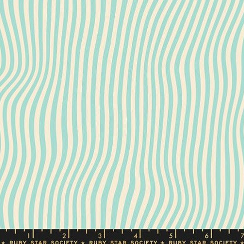 display image of green striped fabric swatch