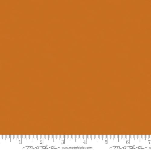 Bella Solids by Moda Fabric in Pumpkin Fabric Moda Fabrics