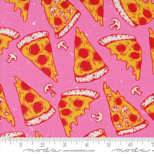 Snack Shack Mystic Pizza by Moda Fabric in Berrylicious