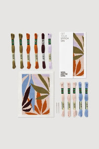 Wool and the Gang Palms Needlepoint Kit Kit Wool and the Gang