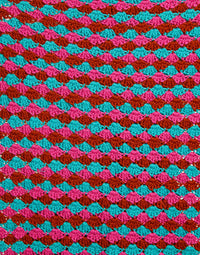 Antonio blanket shell stitch close up