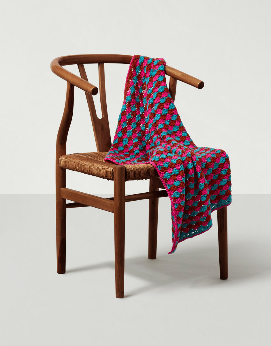 Antonio blanket in shiny happy cotton