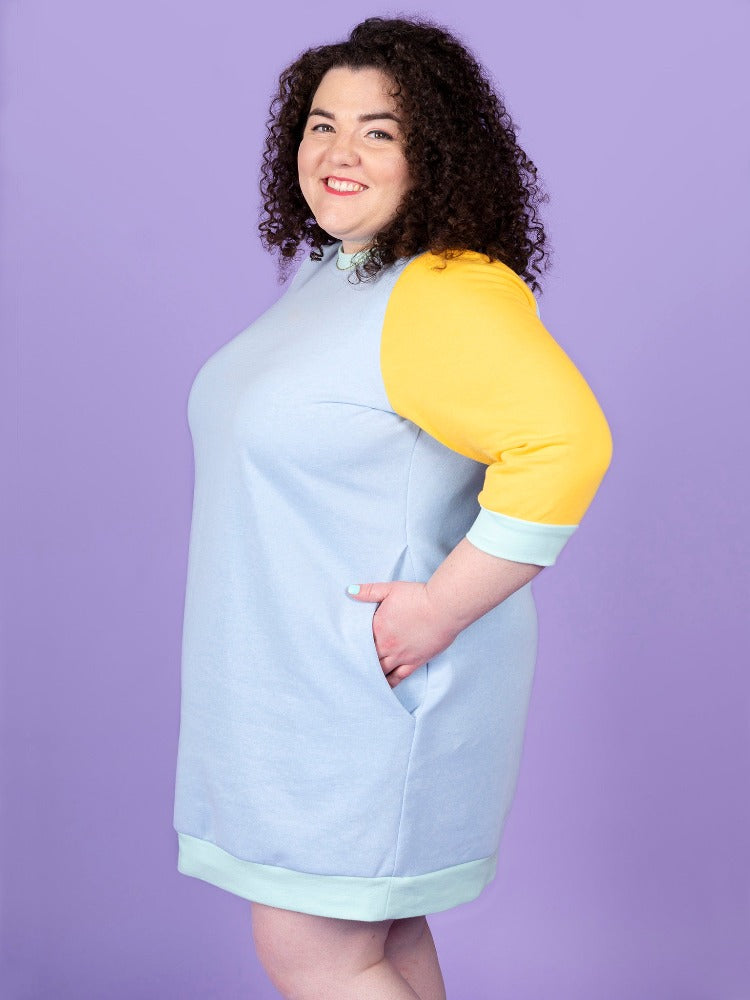 Billie Sweatshirt or Dress Pattern Pattern Tilly and the Buttons