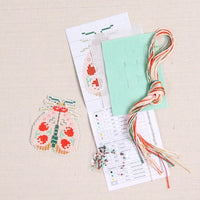 Blooming Bugs Moth Cross Stitch Kit Kit Benzie Design