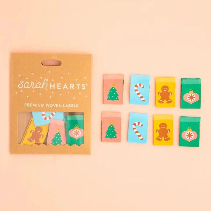 Christmas Holiday Sewing Labels Sarah Hearts