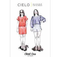 Cielo Top & Dress Pattern Pattern Closet Core Patterns