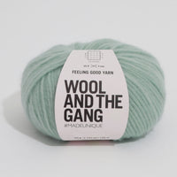 Wool and the Gang Feeling Good Yarn Wool and the Gang Eucalyptus Green