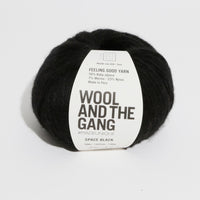 Wool and the Gang Feeling Good Yarn Wool and the Gang Space Black