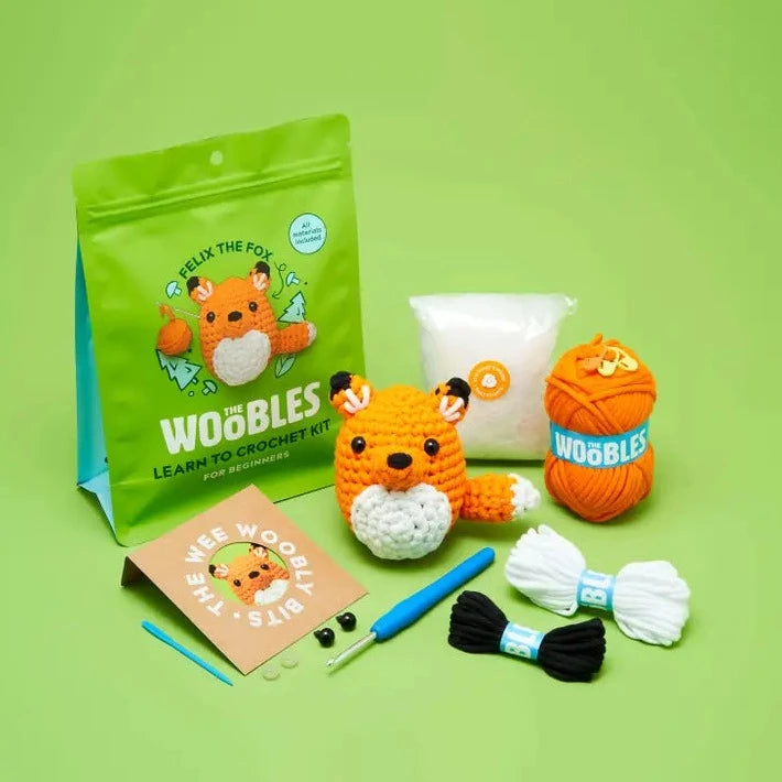 Felix the Fox Beginner Crochet Kit – Brooklyn Craft Company