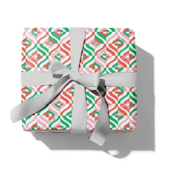 Holiday Chatter Christmas Gift Wrap Sheets