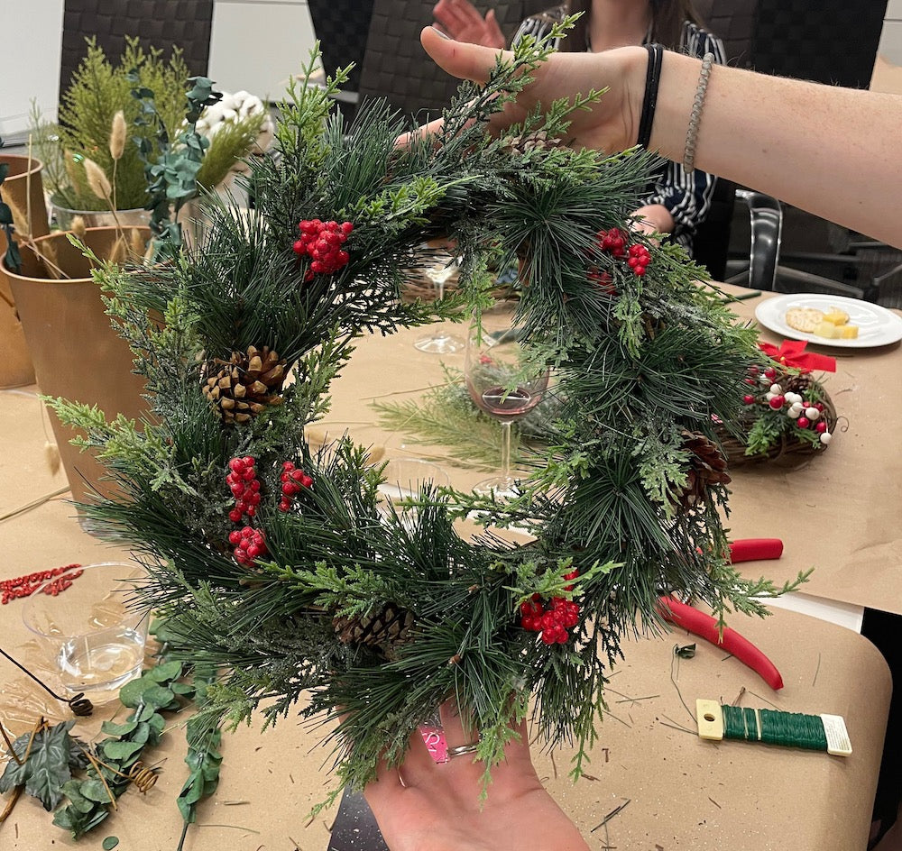Make a Holiday Wreath