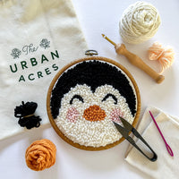 Beginner Punch Needle Kit - Penguin Kit The Urban Acres