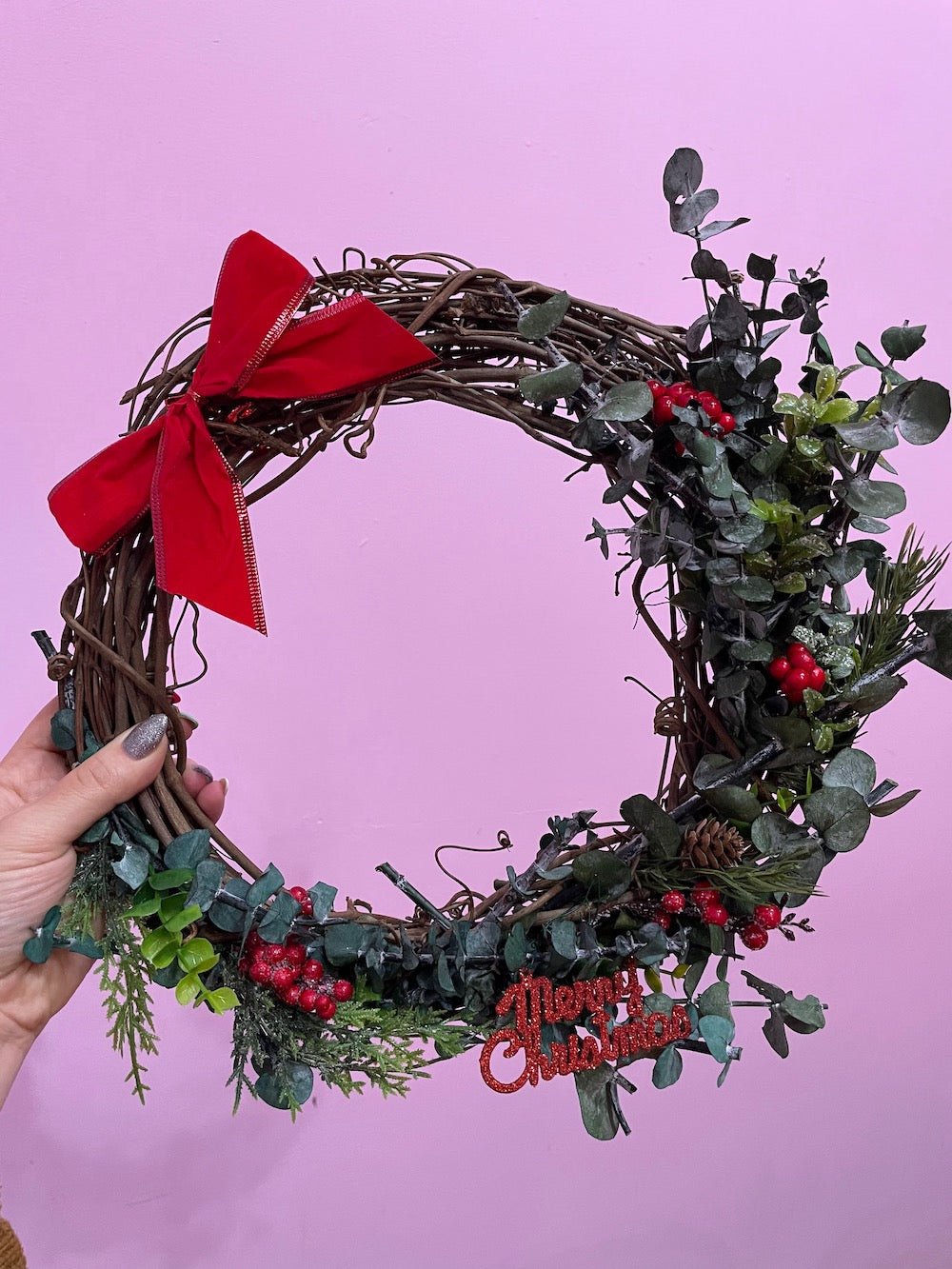 Make a Holiday Wreath Past Workshop Brooklyn Craft Company