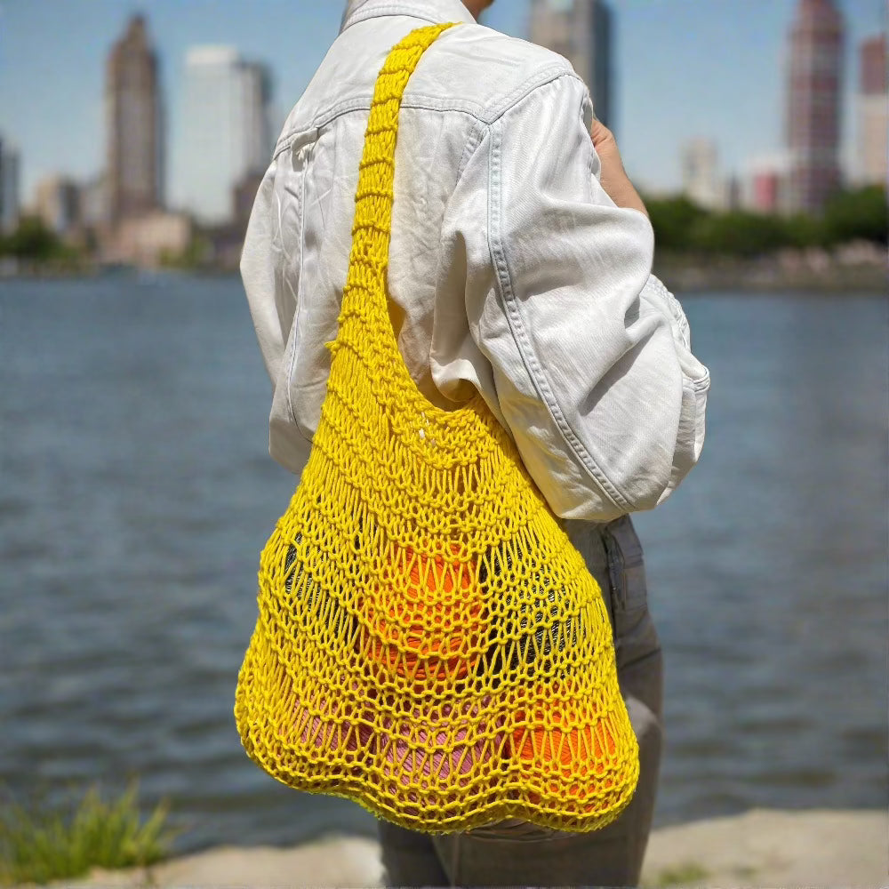Knitting 102: Make a Market Bag!