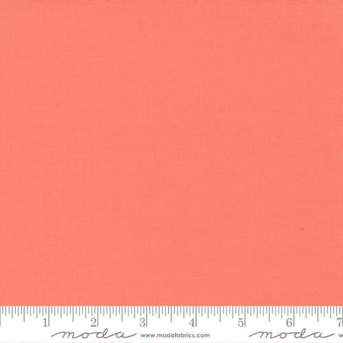 Bella Solids by Moda Fabric in Coral Fabric Moda Fabrics