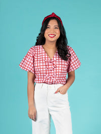 Nell Blouse and Dress Pattern Pattern Tilly and the Buttons