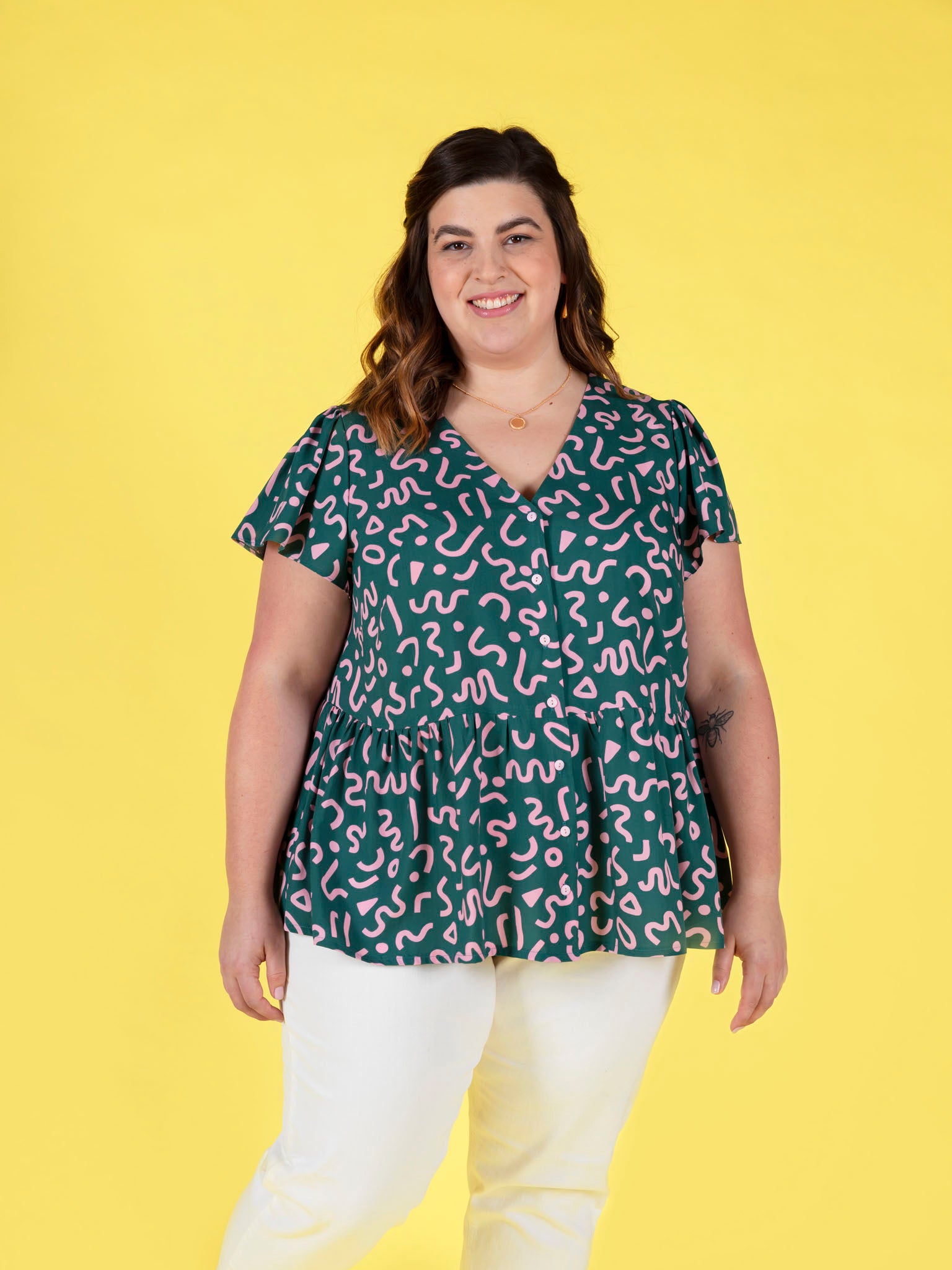 Nell Blouse and Dress Pattern Pattern Tilly and the Buttons