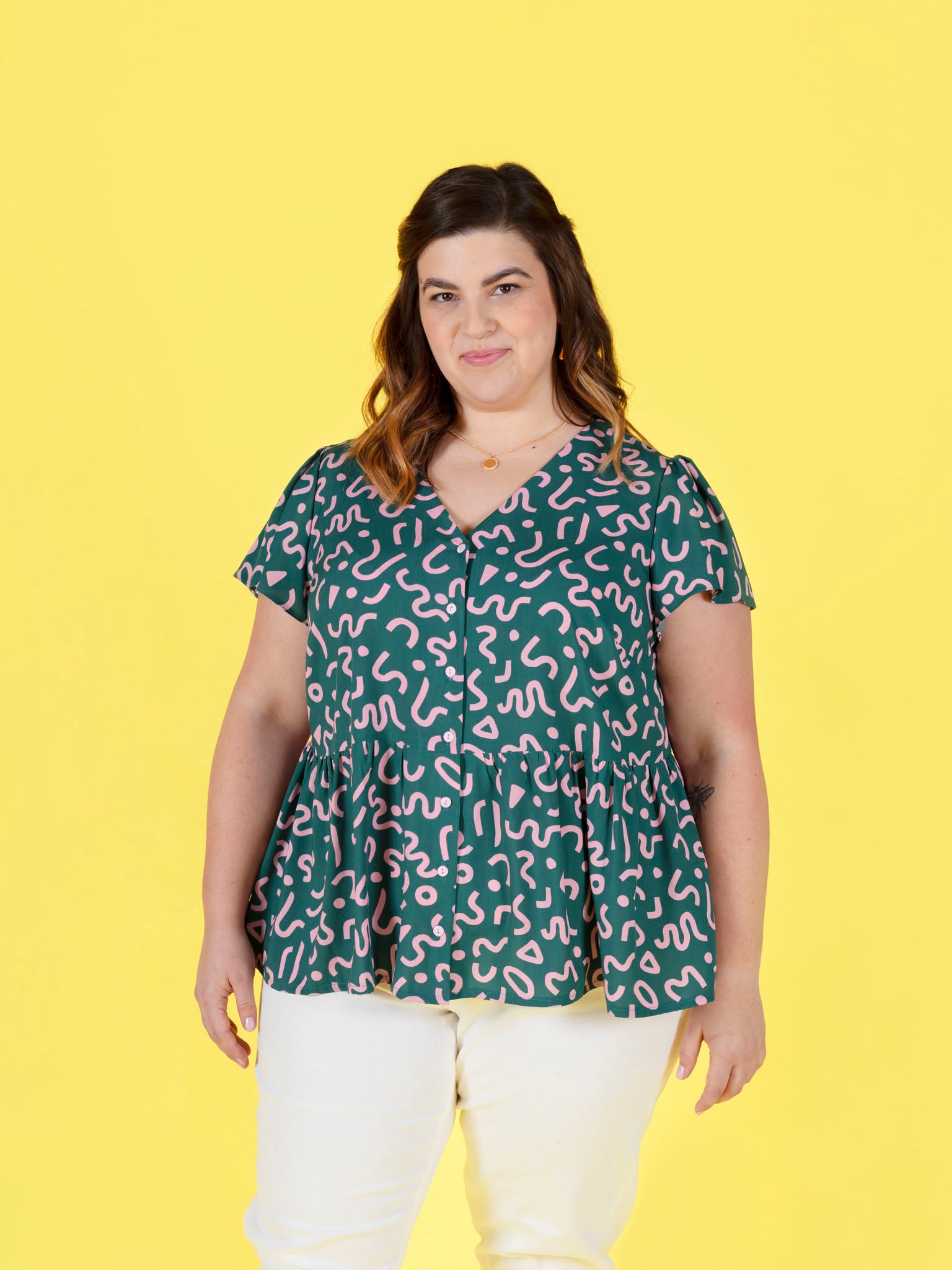 Nell Blouse and Dress Pattern Pattern Tilly and the Buttons