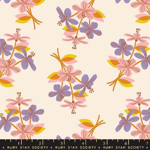 Favorite Flowers Nosegay Florals by Ruby Star Society in Natural Fabric Ruby Star Society