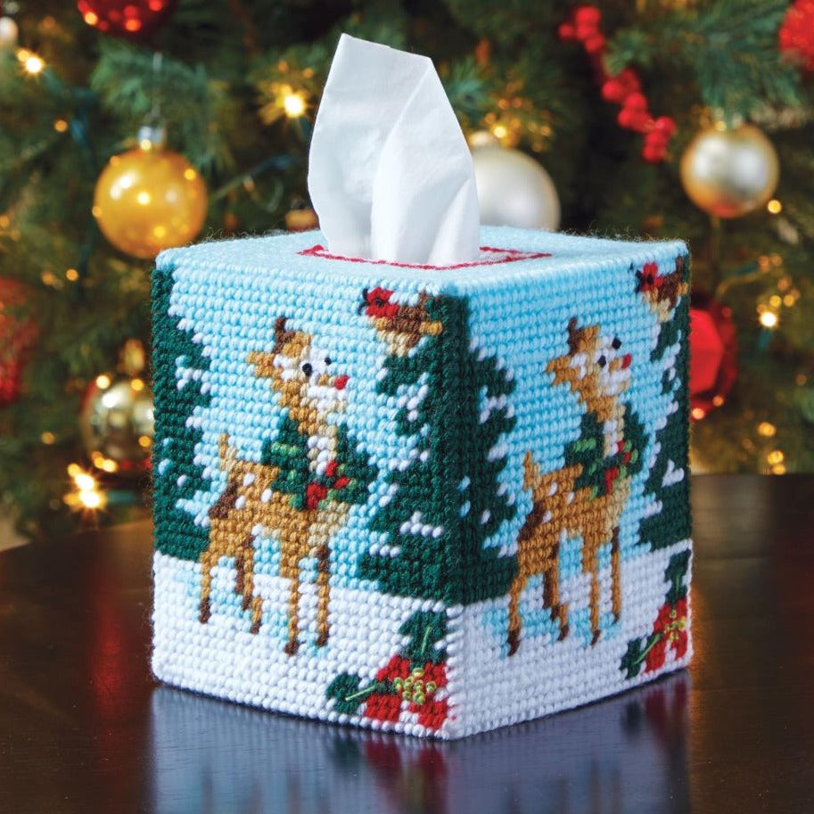 Retro Rudy Tissue Box Cover Kit