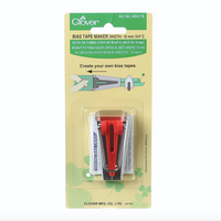 Bias Tape Maker - Multiple Sizes Available Notions Clover 3/4 inch