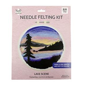 Needle Felting Kit - Lake Scene