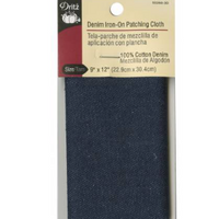 Denim Iron-On Patching Cloth Notions Brooklyn Craft Company Dark Blue
