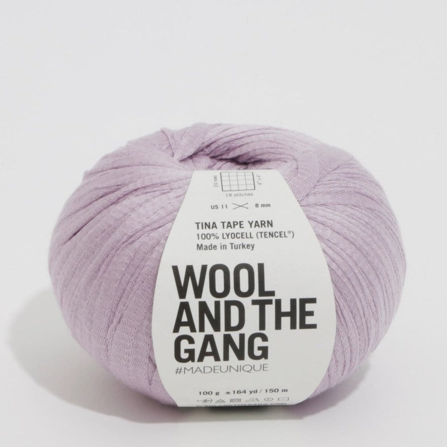 Wool and the Gang Tina Tape Yarn Wool and the Gang Lovely Lilac