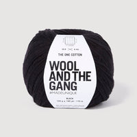 The One Cotton Yarn Wool and the Gang Black