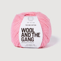 The One Cotton Yarn Wool and the Gang Millennial Pink