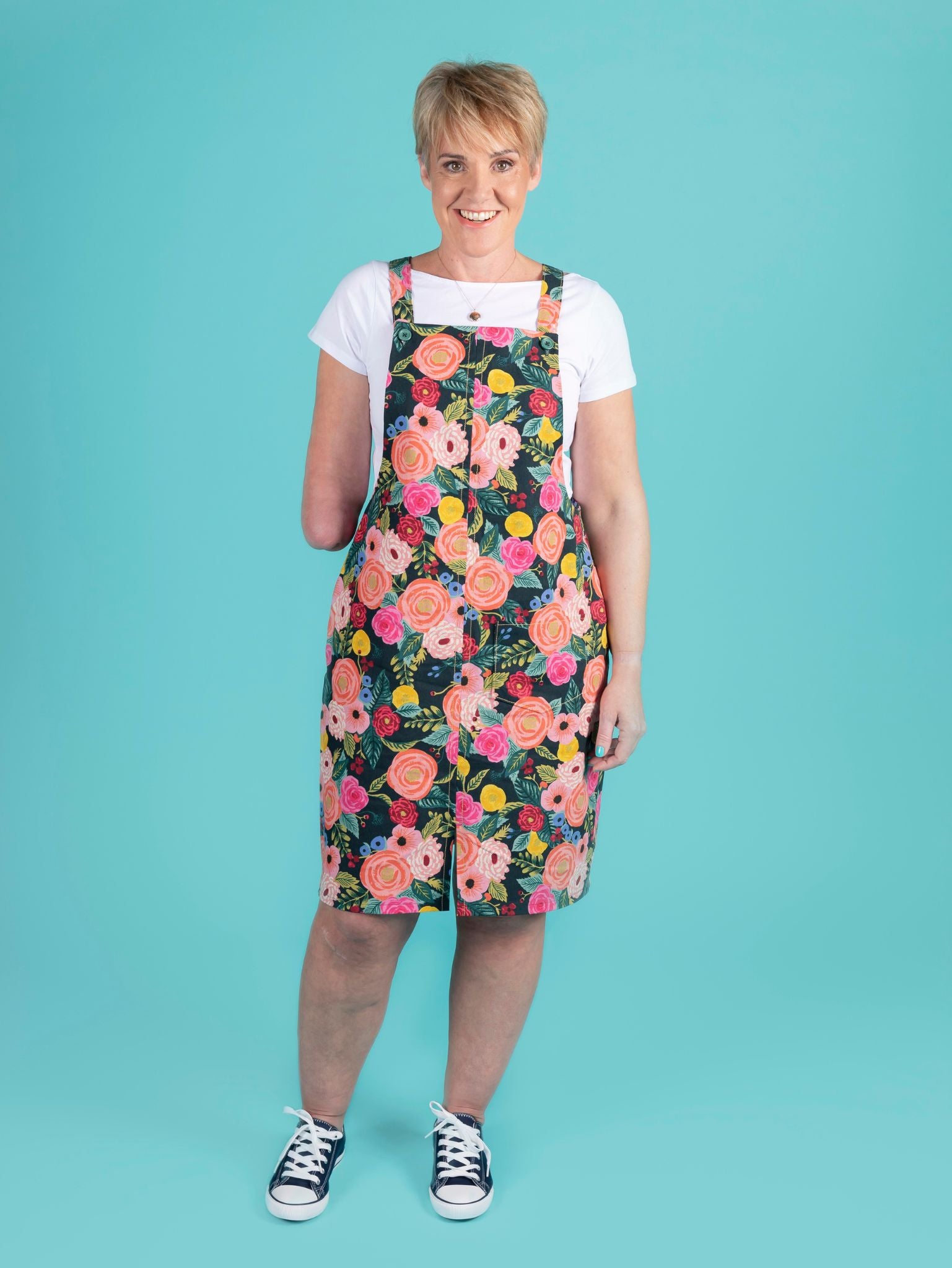 Cleo Dungaree Dress Pattern (US0-30) Pattern Tilly and the Buttons