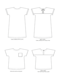 Stevie Top and Dress Pattern Pattern Tilly and the Buttons