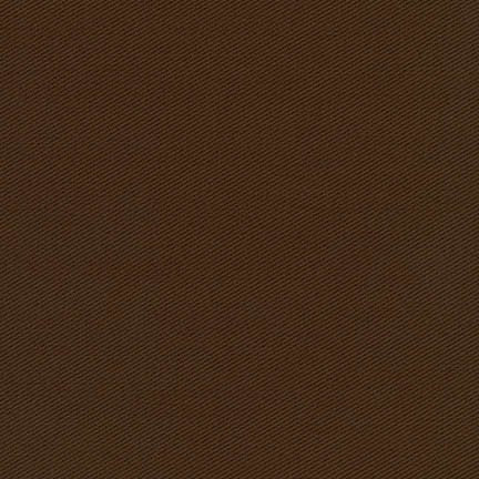 Brown twill fabric