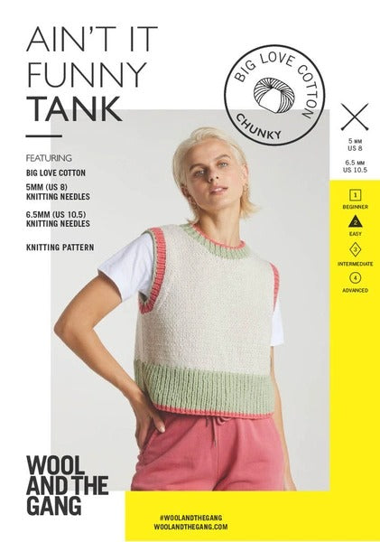 Ain't It Funny Tank Knitting Pattern