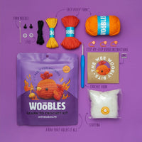 All items included in the crochet kit