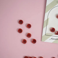 Amber 1/2" Corozo Nut Buttons