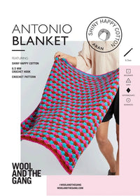 Antonio blanket Crochet pattern